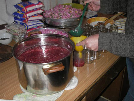 Marmelade kochen